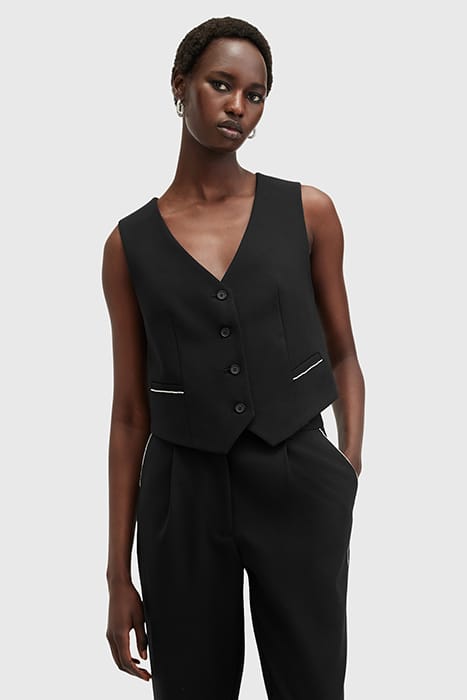 ATLAS KRYS WAISTCOAT BLACK | Online Outlet | Otrium