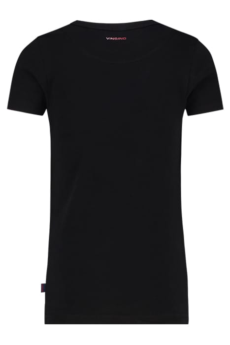 SHORT SLEEVE CREW NECK TS BOYS BLACK 2