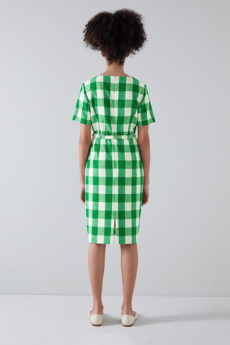 MAREN MIDI DRESS GREEN 2
