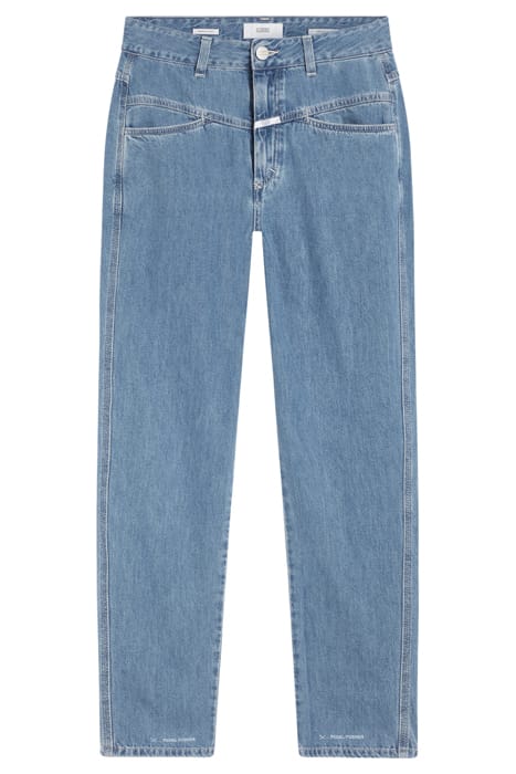 PEDAL PUSHER JEANS MID BLUE 7