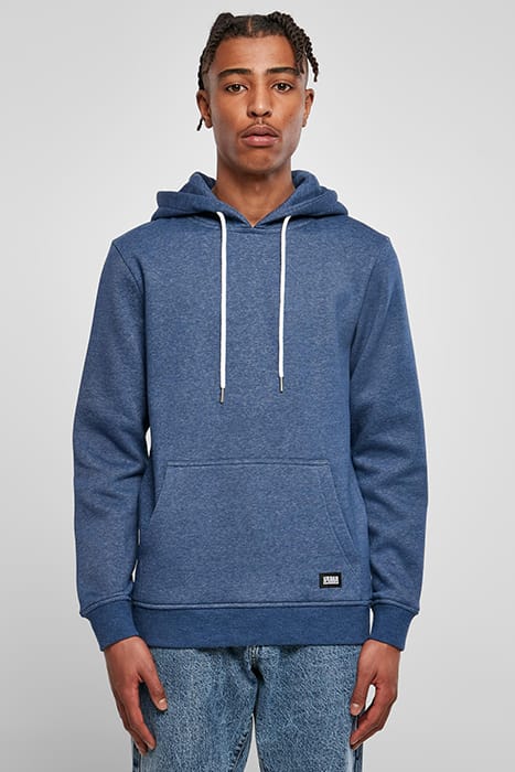 BASIC MELANGE HOODY BLUELIGHTMELANGE 2