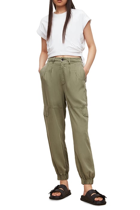 LIRA TROUSERS KHAKI GREEN 2