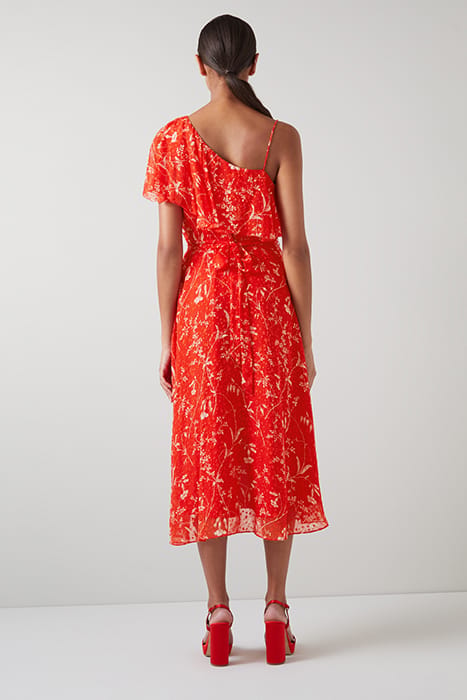 KRASNER MIDI DRESS RED 2