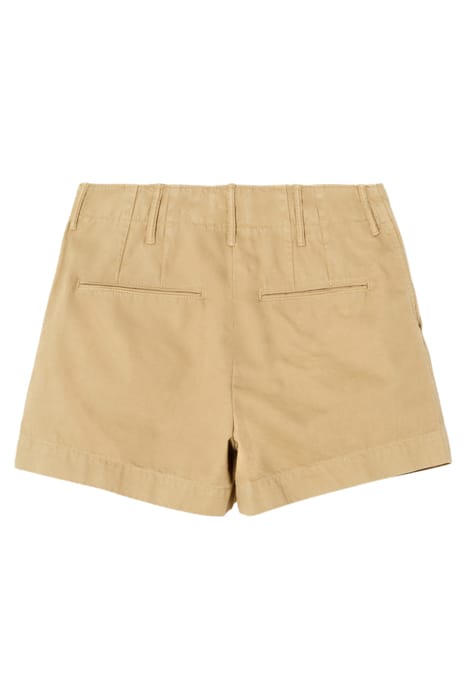 90S TROUSER SHORT WASHED KHAKI 2