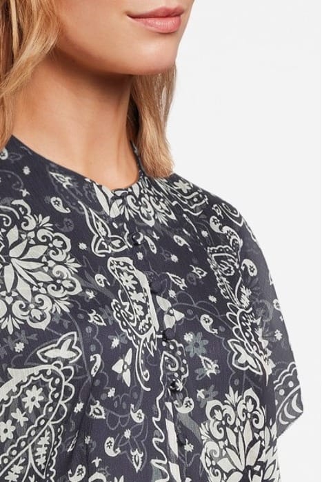 KISS ME DRESS NAVY/CREAM 4