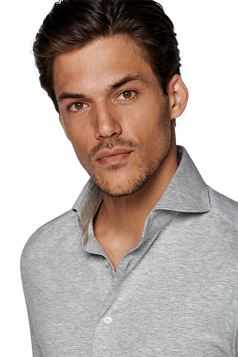 GREY EXTRA SLIM FIT SHIRT 4