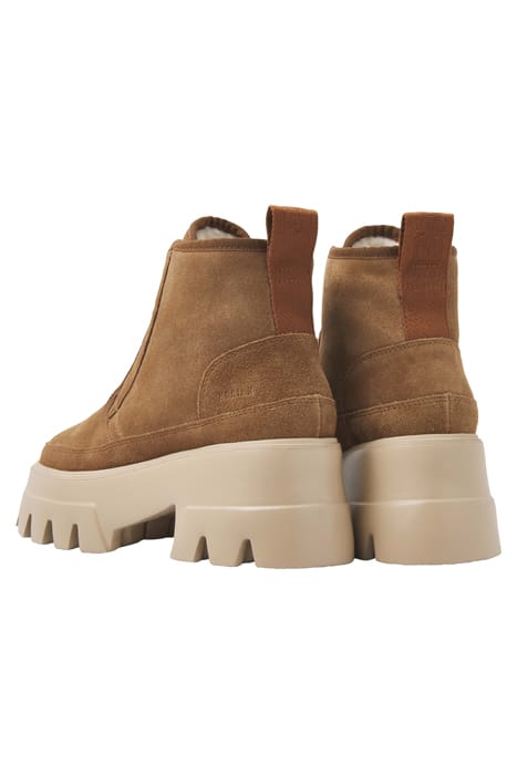 FLORE ROCK FUR COGNAC SUEDE MULTICOLOR 3