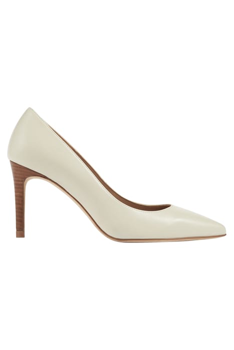FLORET COURT HEEL WHITE 1