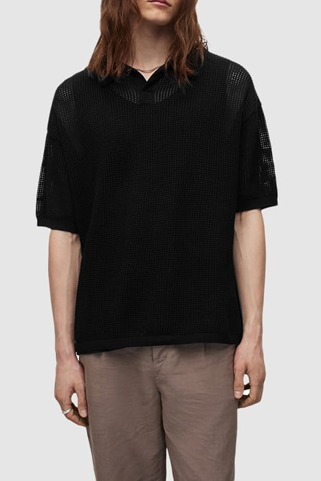 CORBI SS POLO BLACK 1