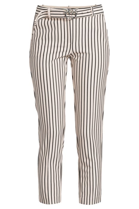 POTENZA 1 PANTALONE PUNTO ROMA ECRU/NAVY BLUE 4