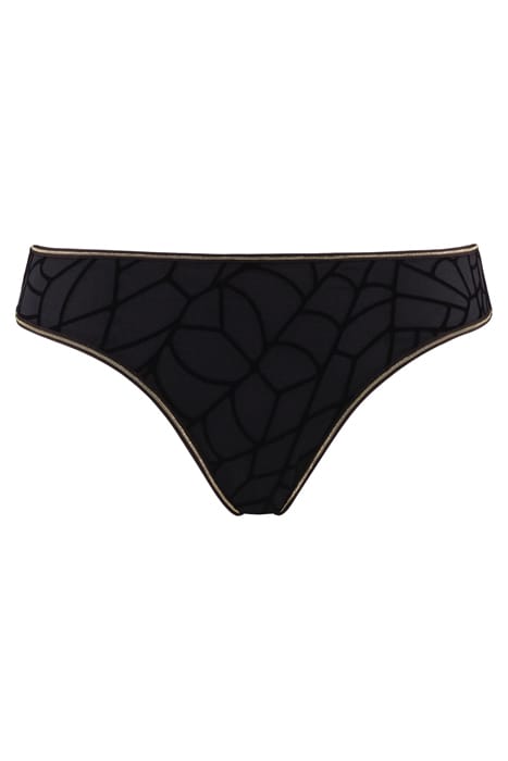THE ADVENTURESS BLACK GOLD LUREX BRIEFS 3
