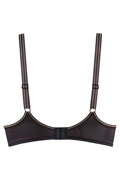 THE ADVENTURESS BLACK GOLD LUREX PUSH UP BRA 5