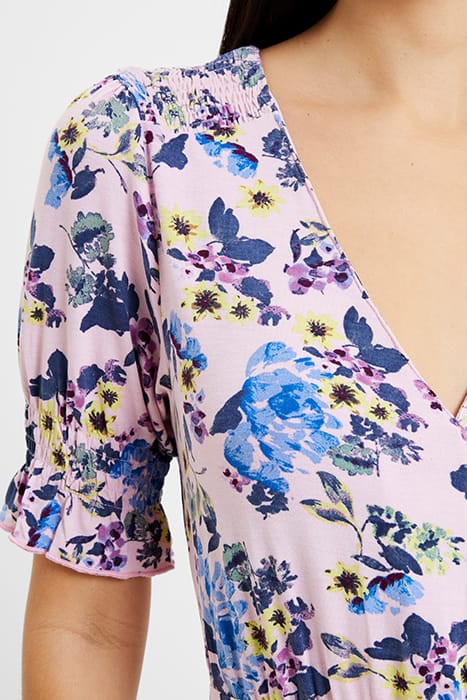 VEE BUTTON-THRU S PASTEL PINK 4