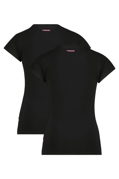 T-SHIRT (2-PACK) DEEP BLACK 2