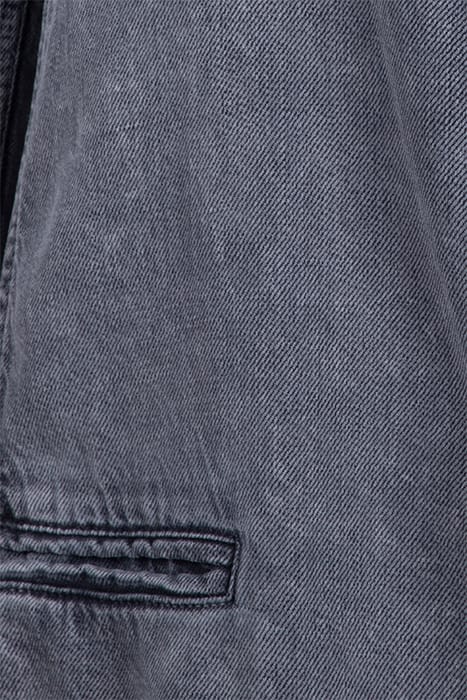 ALEIDA DENIM BLAZER ANTHRACITE 3