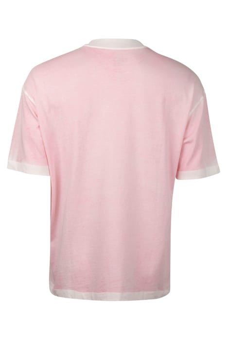 LUCA SS CREW HIBISCUS RED 2