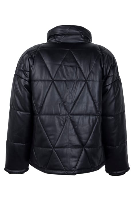 BON FAUX PUFFER BLACK 2