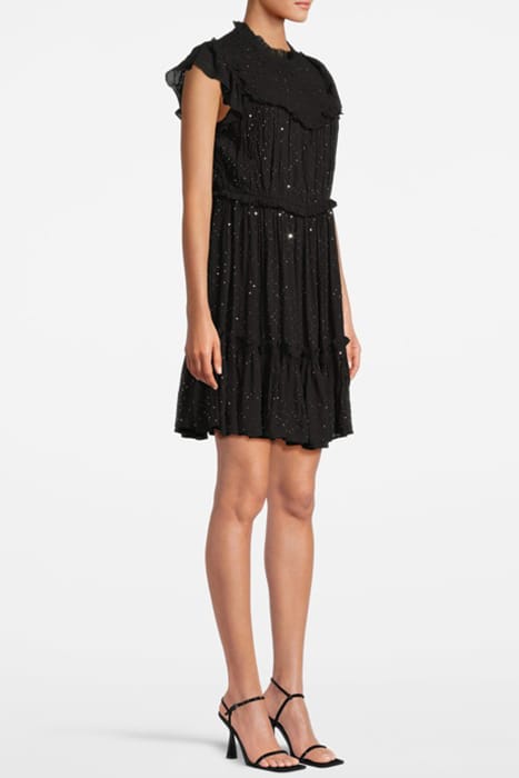 PERRI SPARKLE DRESS BLACK 3
