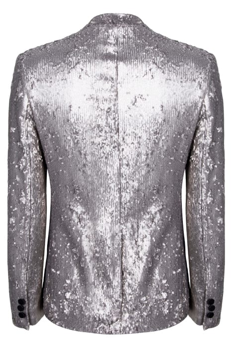 LEIGH SEQUIN BLAZER SILVER 2