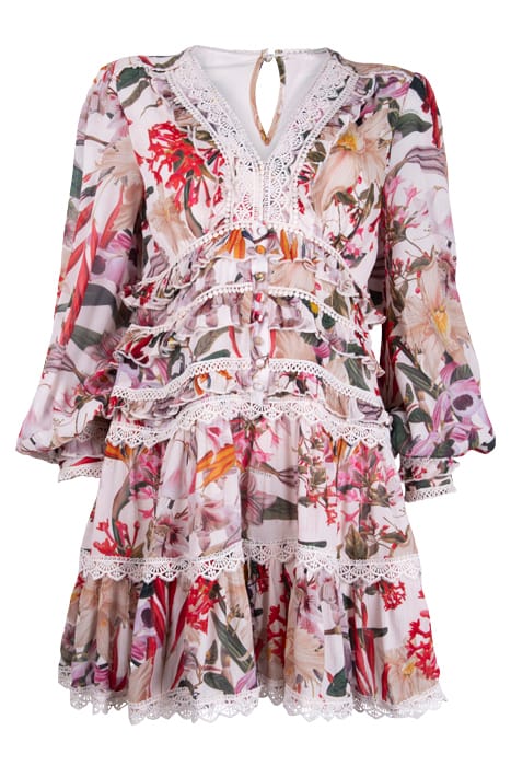 ZORA LEONDRA DRESS PEARL MULTI 1
