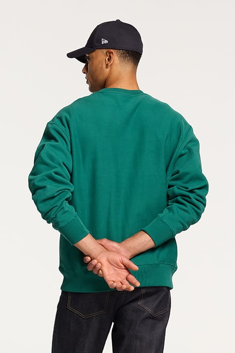 IVY LEAGUE SWEATER BOTTLE GREEN 2
