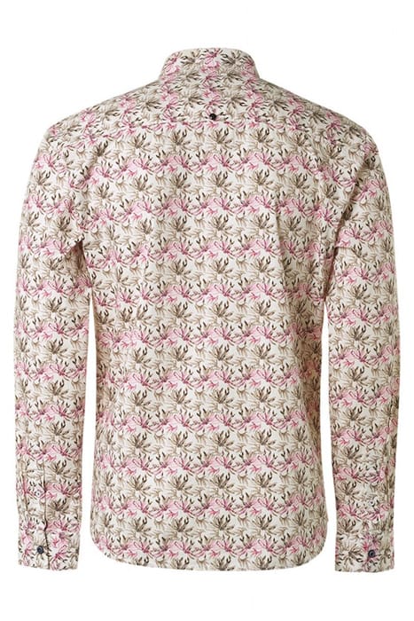 SHIRT STRETCH ALLOVER PRINTED MAUVE 5