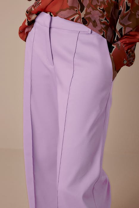 TROUSERS WIDE LEG CLASSIC STRETCH SOFT ORCHID 3