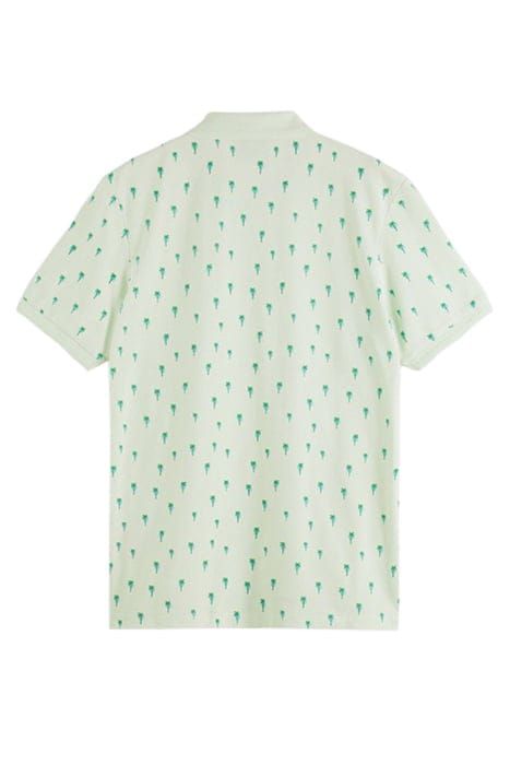 MINI PALM PRINT POLO MINT 2