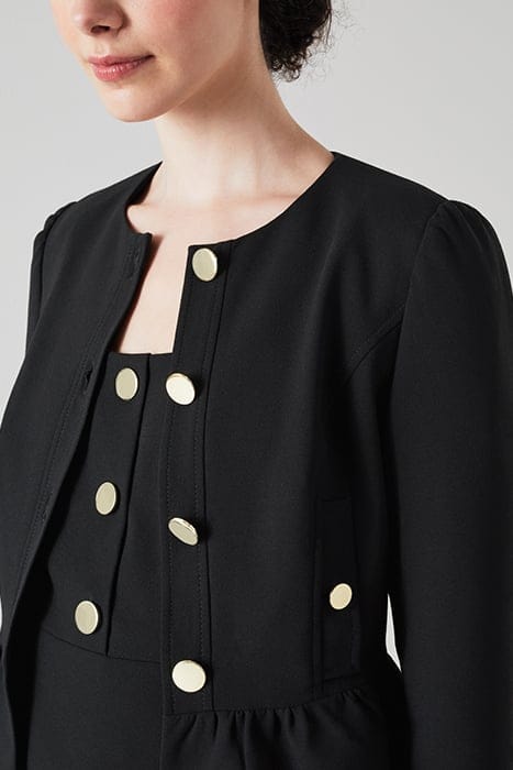 FOLLY CROPPED JACKET BLACK 9