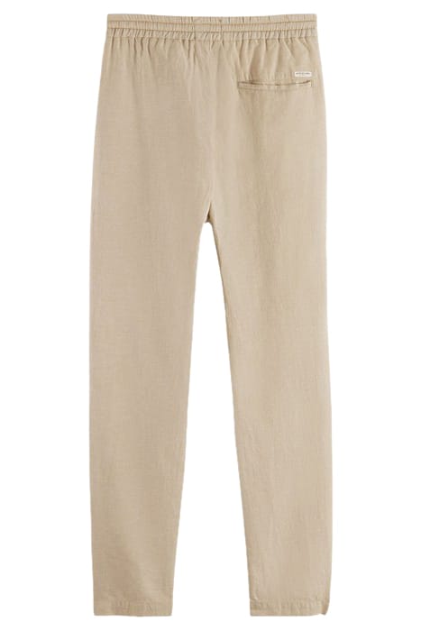WARREN COTTON/LINEN TWILL JOGGER SAND 2