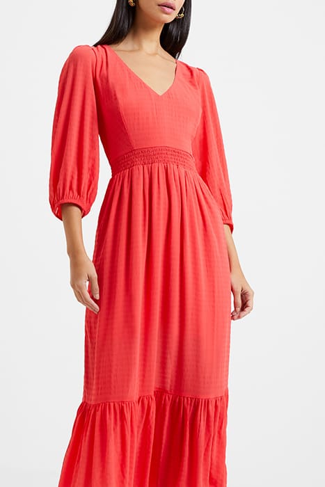 CORA TIERED MIDI DRESS BITTERSWEET 3