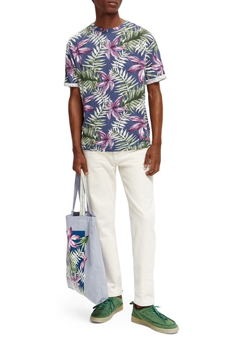 FLORAL-PRINT RELAXED-FIT T-SHIRT COMBO A 6