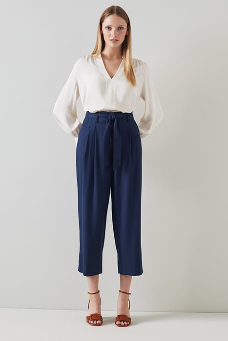 ALMEIDA WIDE-LEG & FLARED JEANS NAVY 1
