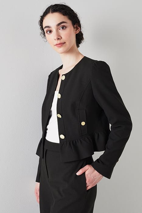 FOLLY CROPPED JACKET BLACK 8
