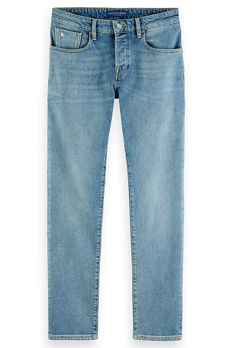 ESSENTIALS RALSTON IN ORGANIC COTTON – AQUA BLUE 1
