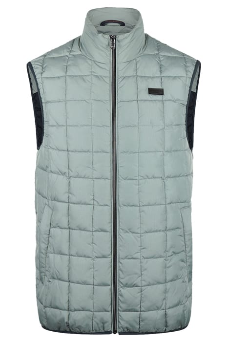 QUILTED BODYWARMER SAGE 1