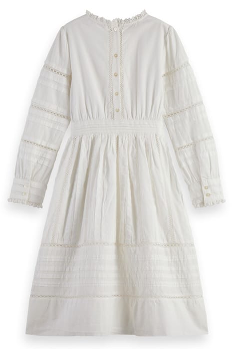 LONG-SLEEVED CEREMONIAL DRESS OFF WHITE 2