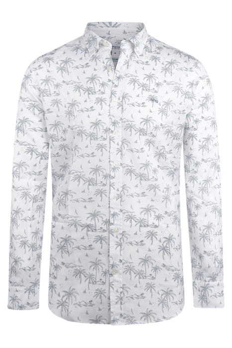 SUMMER ALL- OVER SHIRT WHITE 1