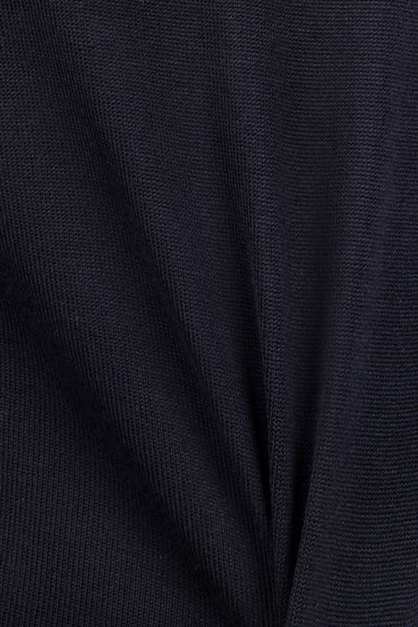 V-NECK KNIT JUMPER BLACK 3