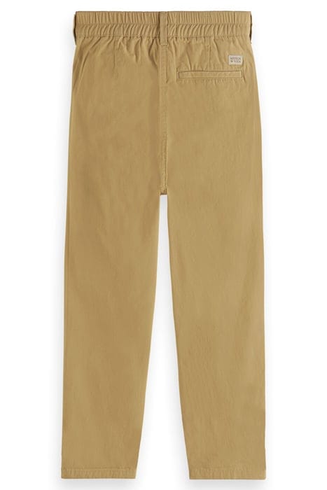 LOOSE TAPERED FIT- PEACHED CHINO SAND 2