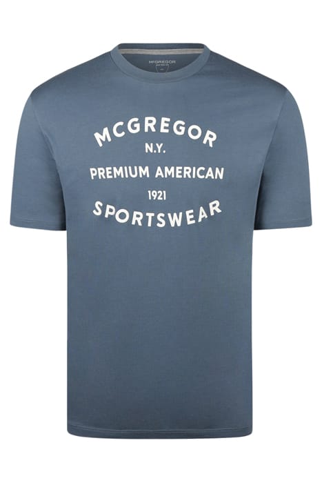 T- SHIRT PREMIUM MEDIUM BLUE 1