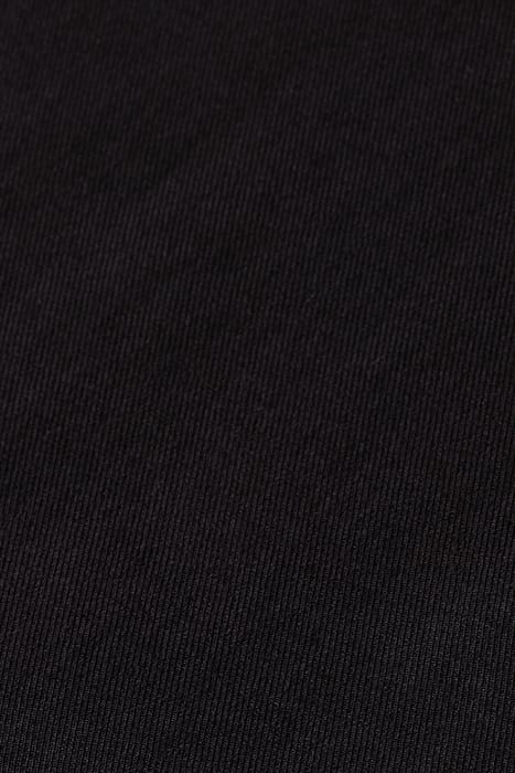 LOW-RISE WIDE LEG TROUSERS BLACK 3