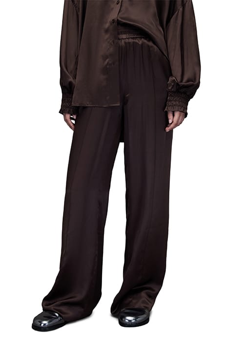 CHARLI TROUSERS WARM CACAO BROWN 1