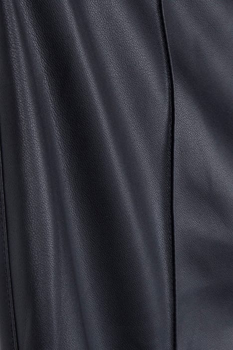 MARCIANO BY GUESS MIRTA STRAIGHT PANT JET BLACK LEATHER 6