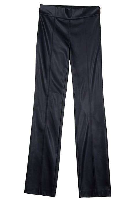 MARCIANO BY GUESS MIRTA STRAIGHT PANT JET BLACK LEATHER 3