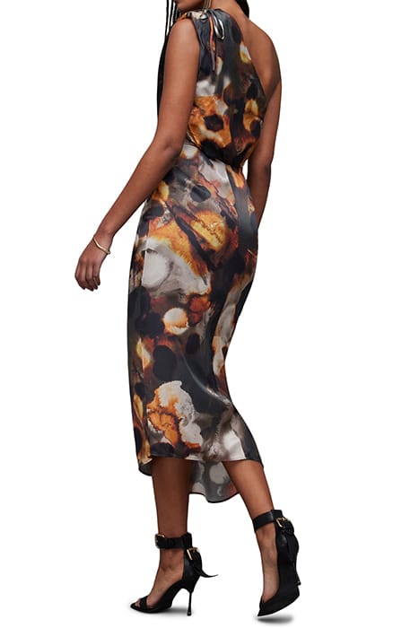 LAURA MARS DRESS RUST BROWN 2