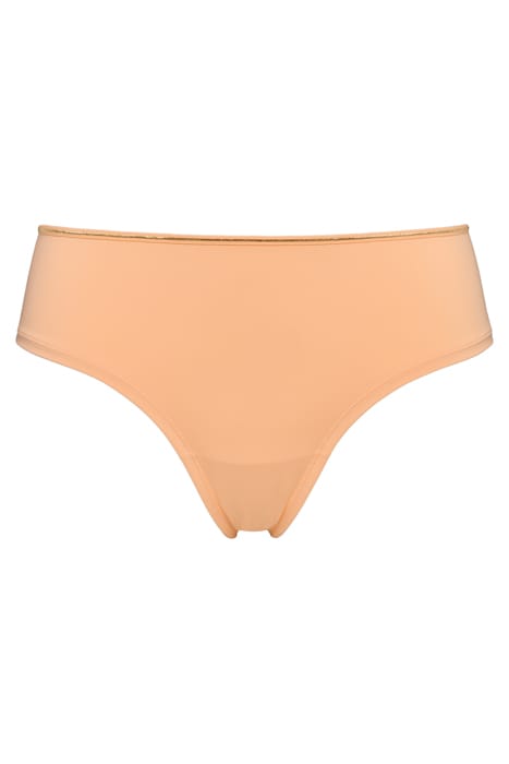 DAME DE PARIS APRICOT AND GOLD BRAZILIAN BRIEFS 3