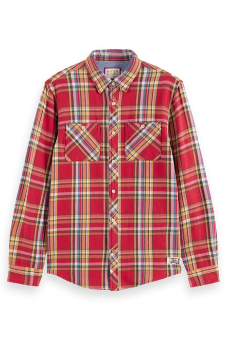 ARCHIVE FLANNEL CHECK RED CHECK 4