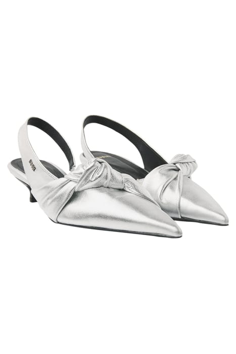 QUEENIE ANN SILVER METALLIC SHINY 2