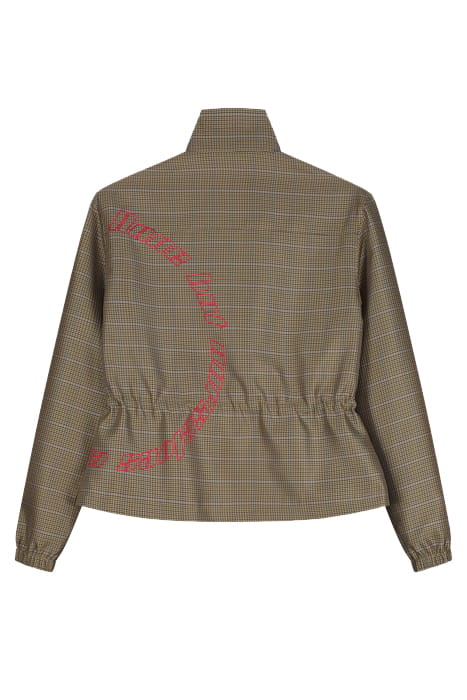 SAND CHECKED KANO JACKET SAND CHECK 3